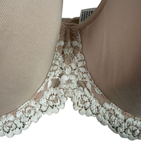 Wacoal 36DD Embrace Lace® Underwire Bra 853191 Sand - Picture 6 of 10